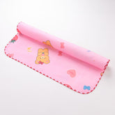 Kuber Industries Baby Waterproof matBed Protecter "50 x 70" CM (Pink)